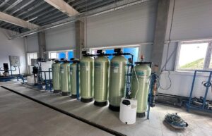 Станция водоподготовки ПВК: аэрация, обезжелезивание и умягчение воды в одном помещении