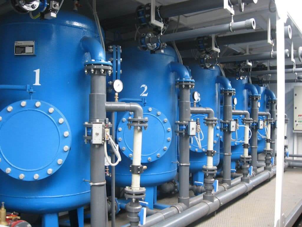 промышленные фильтры обезжелезивания воды